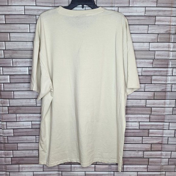 NWT Super Massive Unisex Top Monster Wheels Graphic T-Shirt - Tan - Size XXL - Picture 6 of 11